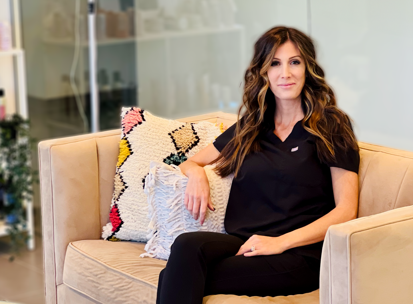 Amy Springer, RN, founder of Vitality IV Therapy in Newhall, California